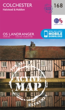 Colchester, Halstead & Maldon, Sheet map, folded Book Colchester, Halstead & Maldon, Sheet map, folded Book