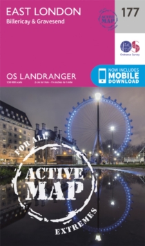 East London, Billericay & Gravesend, Sheet map, folded Book East London, Billericay & Gravesend, Sheet map, folded Book