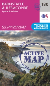 Barnstaple & Ilfracombe, Lynton & Bideford, Sheet map, folded Book Barnstaple & Ilfracombe, Lynton & Bideford, Sheet map, folded Book