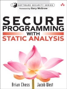 Secure Programming with Static Analysis, Mixed media product Book Secure Programming with Static Analysis, Mixed media product Book