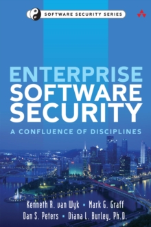 Enterprise Software Security : A Confluence of Disciplines