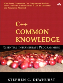 C++ Common Knowledge : Essential Intermediate Programming, Portable Documents