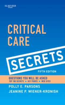Critical Care Secrets, 5e, Paperback Book Critical Care Secrets, 5e, Paperback Book