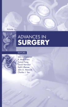 Advances in Surgery, Hardback Book Advances in Surgery, Hardback Book