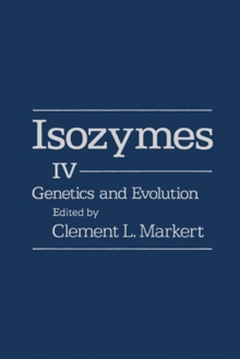 Isozymes V4 : Genetics and Evolution