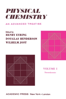 Physical Chemistry An Advanced Treatise