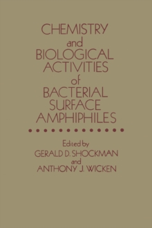 Chemistry and Biological Activities of Bacterial Surface Amphiphiles