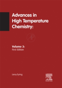 Advances in High Temperature Chemistry V3