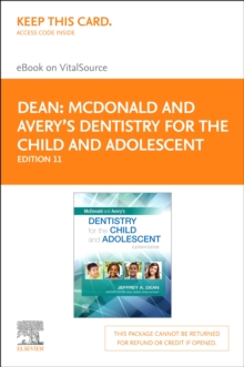 McDonald and Avery's Dentistry for the Child and Adolescent - E-Book : McDonald and Avery's Dentistry for the Child and Adolescent - E-Book