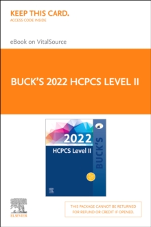 Buck's 2022 HCPCS Level II E-Book : Buck's 2022 HCPCS Level II E-Book