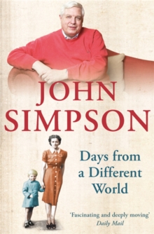 Days from a Different World : A Memoir of Childhood, Paperback Book Days from a Different World : A Memoir of Childhood, Paperback Book