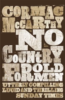 No Country for Old Men, Paperback Book No Country for Old Men, Paperback Book