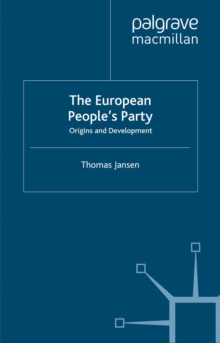 The European People's Party : Origins and Development