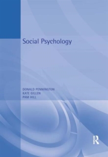 Social Psychology, Paperback / softback Book Social Psychology, Paperback / softback Book