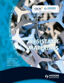 OCR Design and Technology for GCSE : Resistant Materials, Paperback Book OCR Design and Technology for GCSE : Resistant Materials, Paperback Book