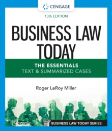 Business Law Today - The Essentials