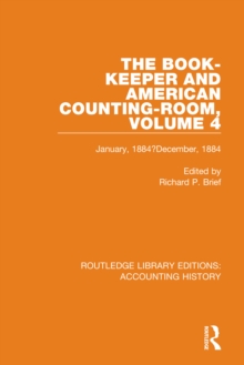 The Book-Keeper and American Counting-Room Volume 4 : January, 1884-December, 1884