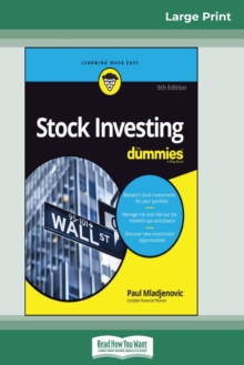 Stock Investing For Dummies, 5th Edition (16pt Large Print Edition)