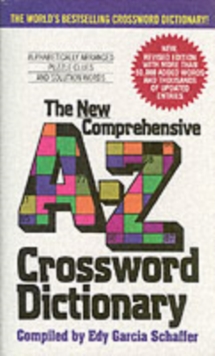 New Comprehensive A-Z Crossword Dictionary, Paperback Book New Comprehensive A-Z Crossword Dictionary, Paperback Book