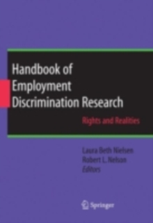 Handbook of Employment Discrimination Research : Rights and Realities