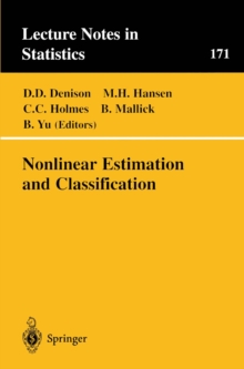 Nonlinear Estimation and Classification