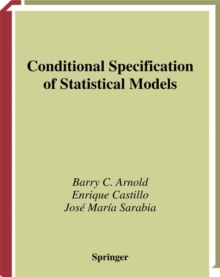 Conditional Specification of Statistical Models