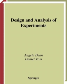 Design and Analysis of Experiments