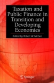 Taxation and Public Finance in Transition and Developing Economies