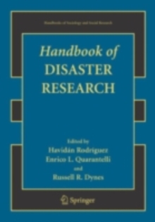 Handbook of Disaster Research