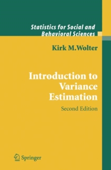 Introduction to Variance Estimation, Hardback Book Introduction to Variance Estimation, Hardback Book