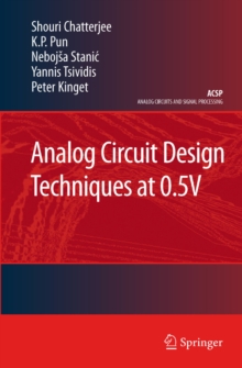 Analog Circuit Design Techniques at 0.5V