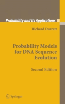 Probability Models for DNA Sequence Evolution, Hardback Book Probability Models for DNA Sequence Evolution, Hardback Book