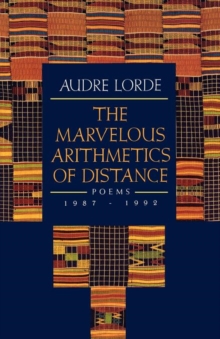The Marvelous Arithmetics of Distance - Poems, 1987-1992, Paperback Book The Marvelous Arithmetics of Distance - Poems, 1987-1992, Paperback Book