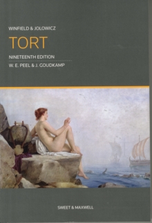 Winfield and Jolowicz on Tort, Paperback Book Winfield and Jolowicz on Tort, Paperback Book