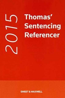 Sentencing Referencer, Paperback Book Sentencing Referencer, Paperback Book