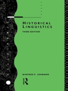 Historical Linguistics : An Introduction, Paperback / softback Book Historical Linguistics : An Introduction, Paperback / softback Book