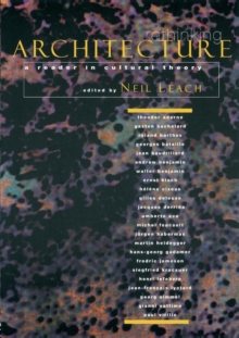 Rethinking Architecture : A Reader in Cultural Theory, Paperback Book Rethinking Architecture : A Reader in Cultural Theory, Paperback Book