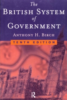 British System of Government, Paperback Book British System of Government, Paperback Book
