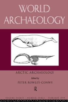 Arctic Archaeology, Paperback Book Arctic Archaeology, Paperback Book