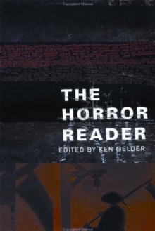 The Horror Reader, Paperback Book The Horror Reader, Paperback Book