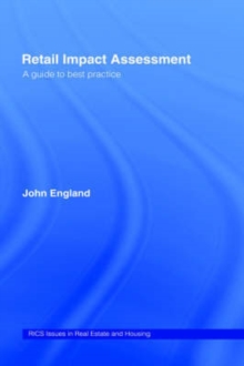 Retail Impact Assessment : A Guide to Best Practice, Hardback Book Retail Impact Assessment : A Guide to Best Practice, Hardback Book