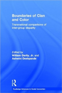 Boundaries of Clan and Color : Transnational Comparisons of Inter-Group Disparity