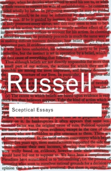 Sceptical Essays, Paperback Book Sceptical Essays, Paperback Book