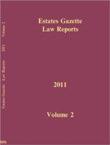 EGLR 2011 Volume 2, Hardback Book EGLR 2011 Volume 2, Hardback Book