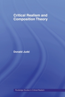 Critical Realism and Composition Theory, Paperback Book Critical Realism and Composition Theory, Paperback Book