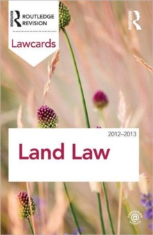 Taylor & Francis Ltd Land Law Lawcards 2012-2013