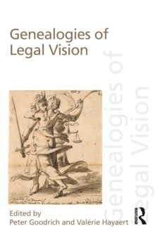 Genealogies of Legal Vision, Paperback / softback Book Genealogies of Legal Vision, Paperback / softback Book