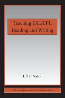 Teaching ESL/EFL Reading and Writing, Paperback / softback Book Teaching ESL/EFL Reading and Writing, Paperback / softback Book
