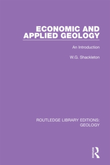 Economic and Applied Geology : An Introduction