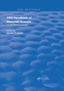 Handbook of Materials Science : Volume 1 General Properties